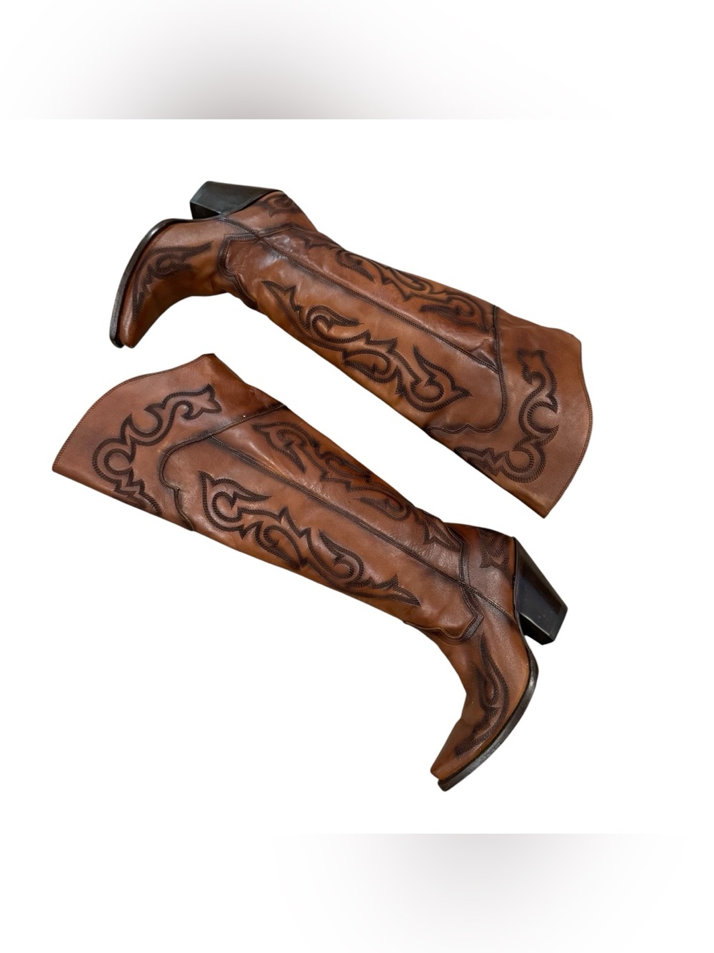 Dan Post Seductress Embroidered Leather Western Boots